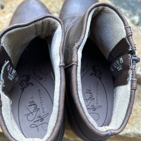 Life stride soft systems active arch booties brown size 7.5 - Picture 5 of 9